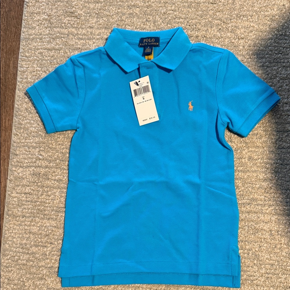 Polo by Ralph Lauren Kids Bright Blue Polo Shirt